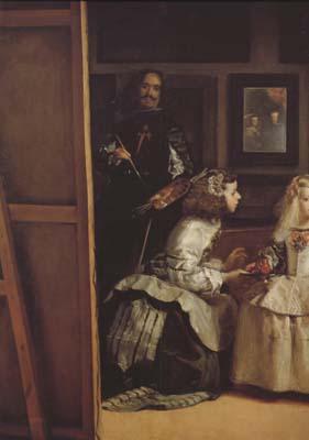 Diego Velazquez Velazquez et la Famille royale ou Les Menines (detail) (df02) oil painting picture